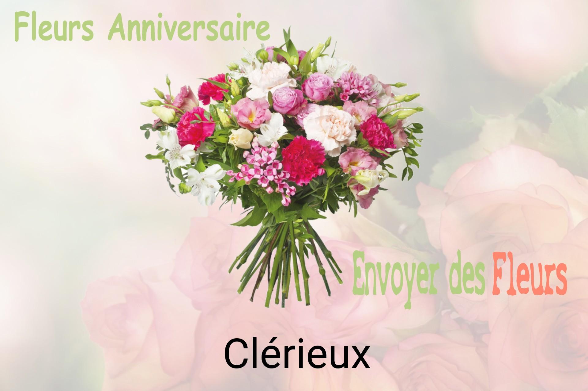 Bouquet de fleurs d’anniversaire livré à Clérieux