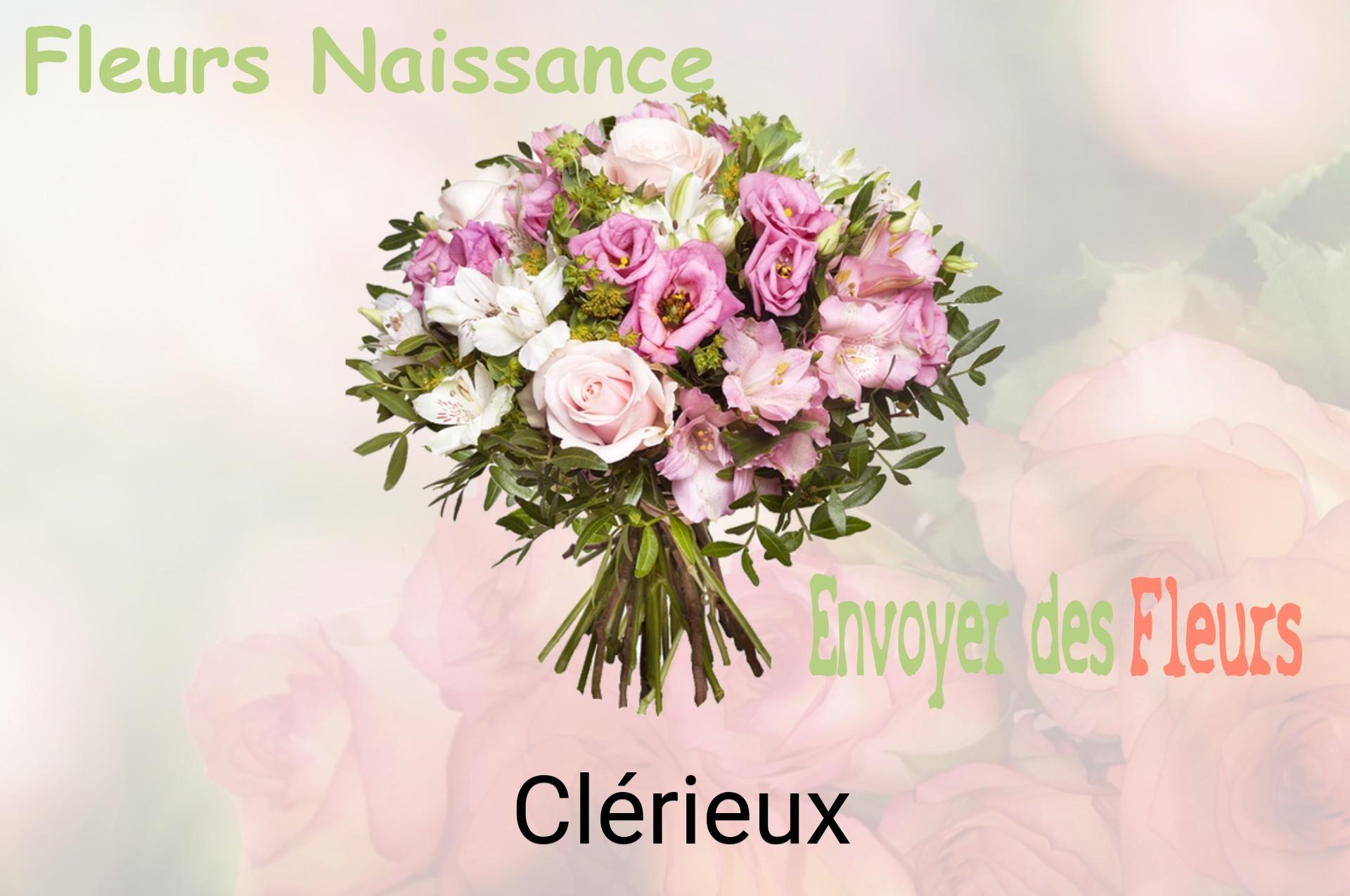 Bouquet de fleurs de naissance livré à Clérieux